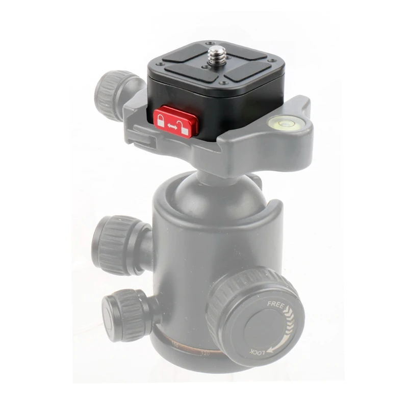 Quick Release Plate Clamp Mount Plate Board With 1/4 Screw For Camera Monitor Fill Light Stabilizer Tripod Adapter