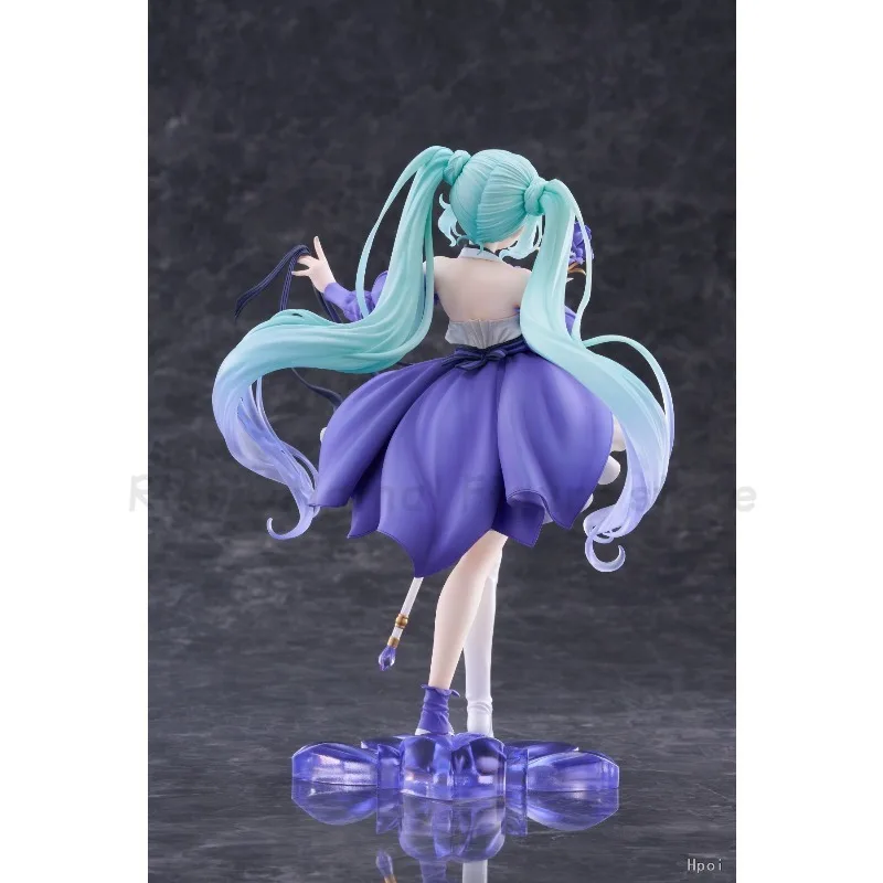 

【В наличии】Оригинальная коллекционная кукла TAito AMP Piapro Hatsune Miku ~ Flower Ver. ~ Аниме-фигурка, модель игрушки