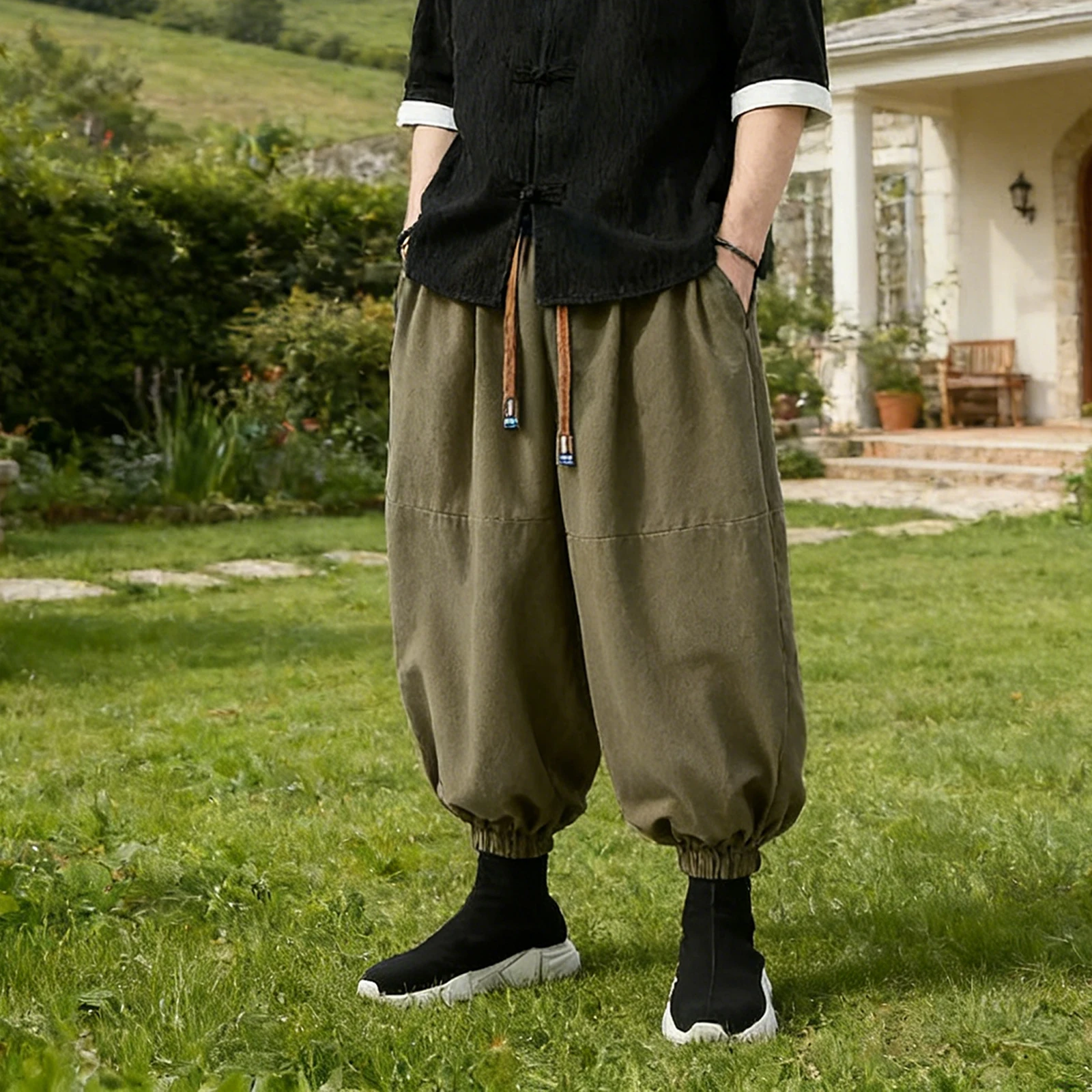 Thumbnail 3 - #37 Mens Harem Pants Price Drop Alerts