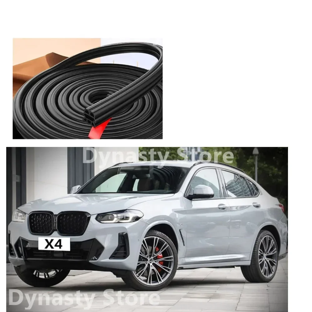 

The Door Sealing Strip Is Suitable For BMW X4 2014-2022 Car Sound Insulation Whole Car Dustproof Decoration Accessories