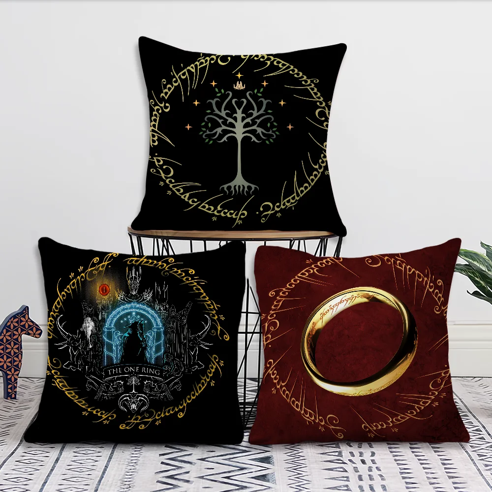 cushion cover Movie Lord Pillow InscriptionS of Case Room Bedroom One the R-Ring Sofa Living Backrest Car Square Headboard