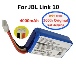 2024 Years 4000mAh Original Speaker  Battery For JBL Link 10 Link10 GSP103465 Wireless Bluetooth Replacement Batteries Bateria