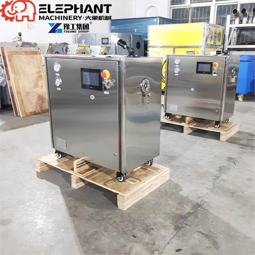Cube Make Pellet Hot Sale Professional Pelletizer Portable Co2 Generator Dry Ice Block Press Maker 3mm Machine