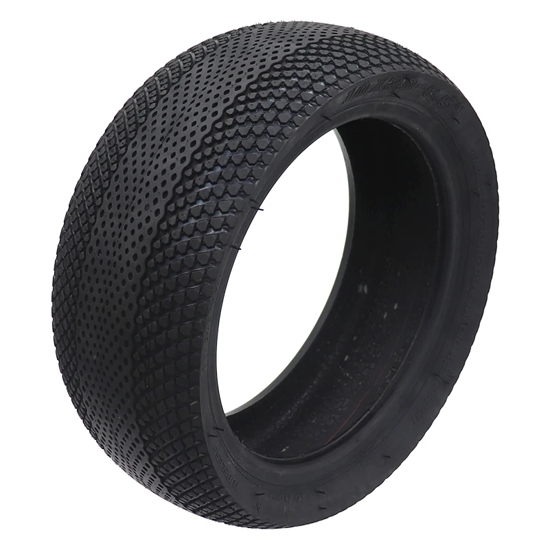 Thickened wear-resistant vacuum tyre 10x3.0-6.5 off-road pattern electric scooter 10 inch explosion-proof tyre accessories