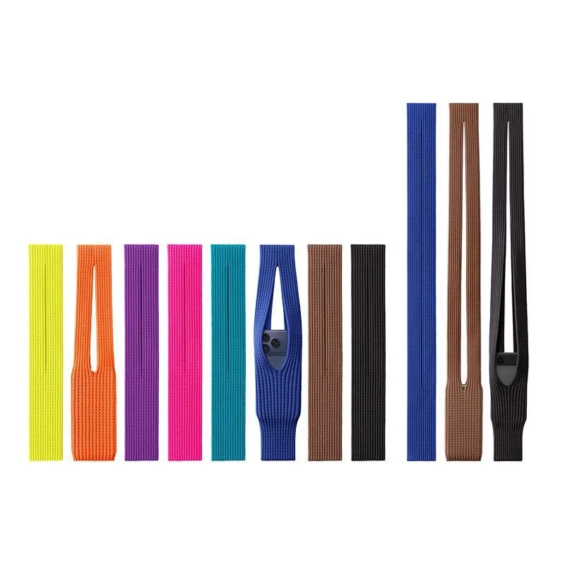 2026 موضة جديدة اللون محبوك حقيبة الهاتف المحمول الرجال النساء جيب حقيبة الهاتف المحمول جيب حقيبة ساعي حقيبة واقية طويلة