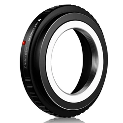 K&F Concept M39-NIK Z Lens Adapter for Leica M39 Mount Lens to Nikon Z Mount Camera Zfc Z30 Z50 Z5 Z6 Z6II Z7 Z7II Z8 Z9