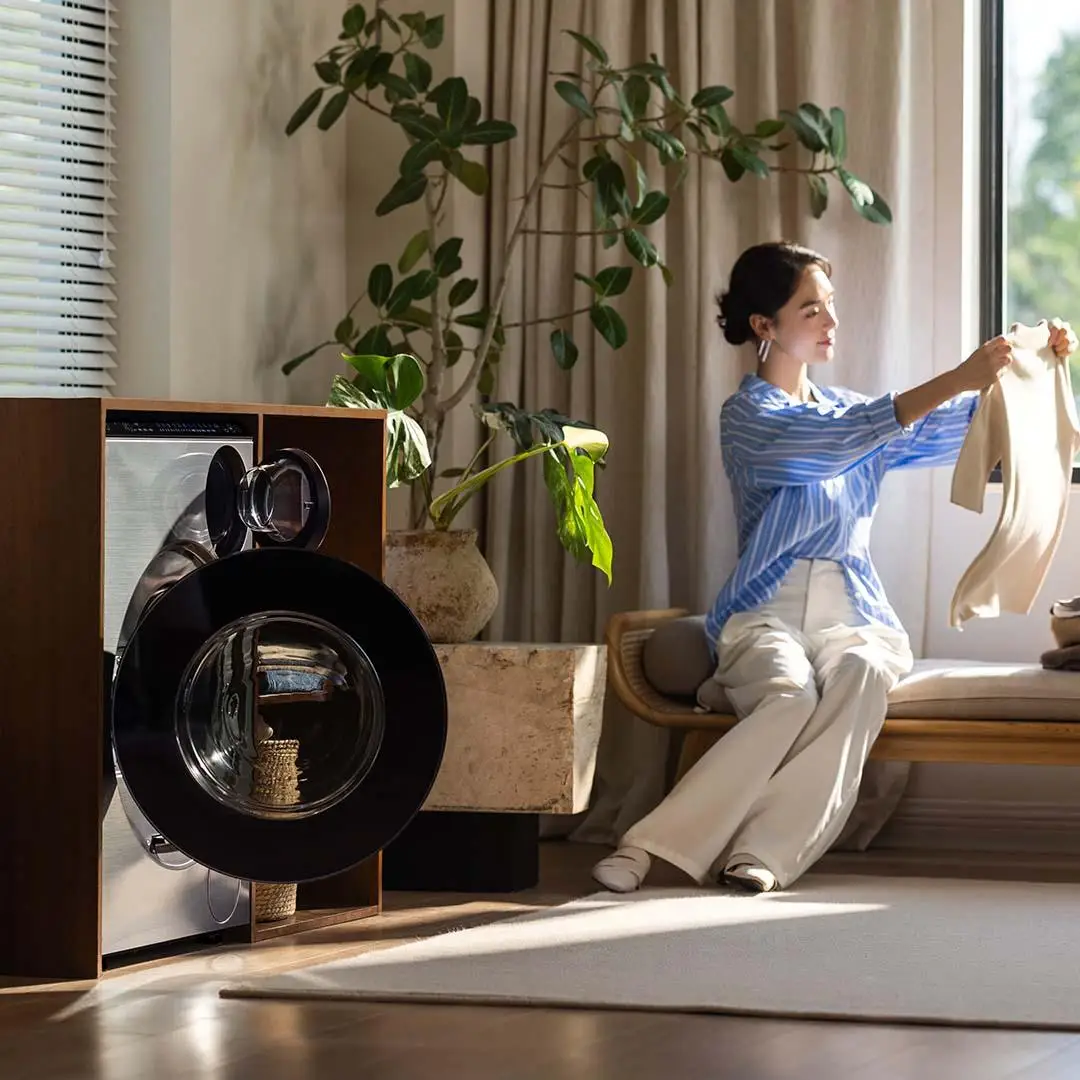 Mesin Cuci dan Pengering Dual Tube STLFOriginal Baru Otomatis Dual Zone