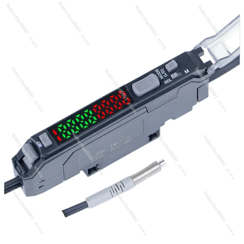 For LED Light Source Detection Brightness LED Light Quantity FS-V41-LED Fiber Amplifier Sensor DC 3-wire