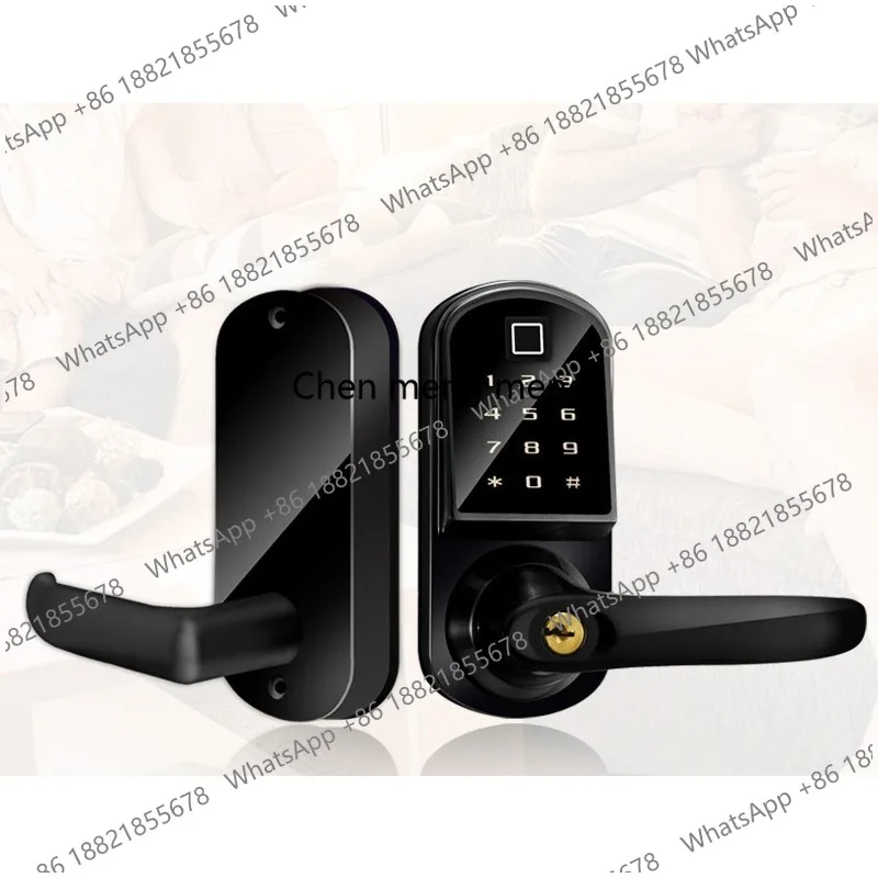 Induction lock apartment intelligent remote control swipe card fingerprint, home electronic password lock