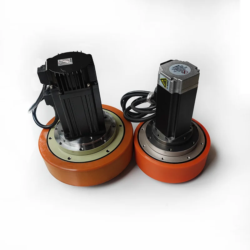 400W Servo Motor Planetary Gearbox Polyurethane New Condition Compact Structure AGV Trolley Restaurant 1 Year Warranty