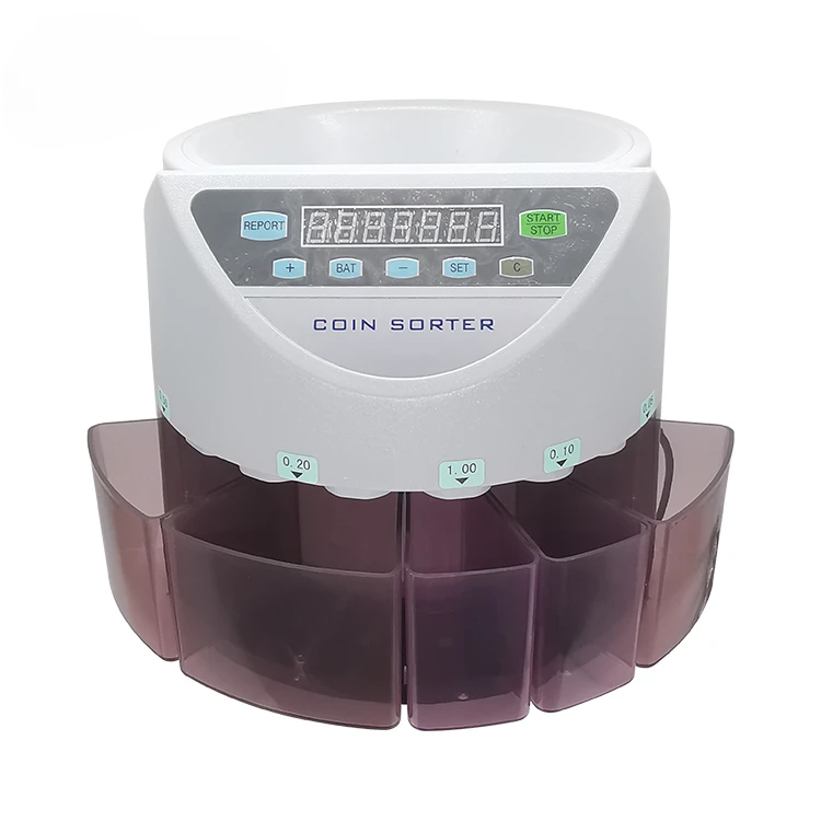 High Accuracy Coin Counter Sorter Coin Counting Machines