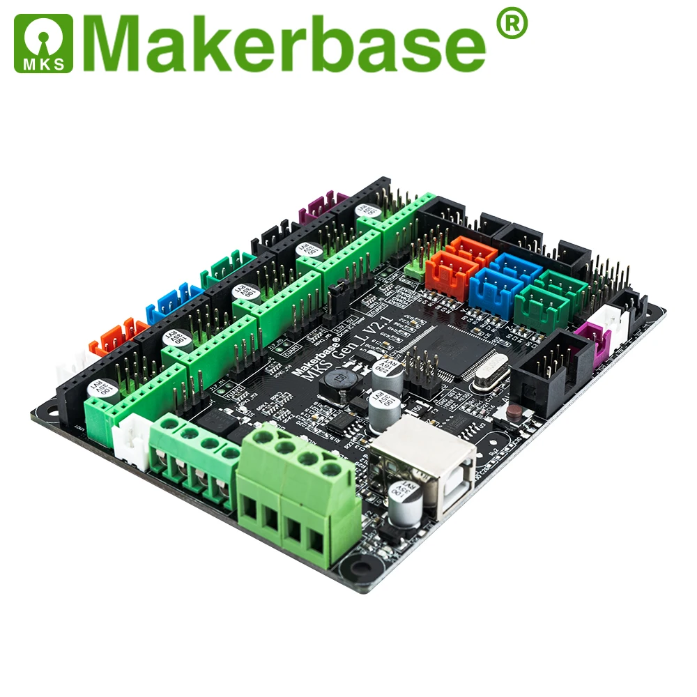 Imagem -03 - Makerbase Mks Gen_l 2.1 Peças da Impressora 3d Placa de Controle Suporte Tmc2209 2208 Uart Modo Gen l