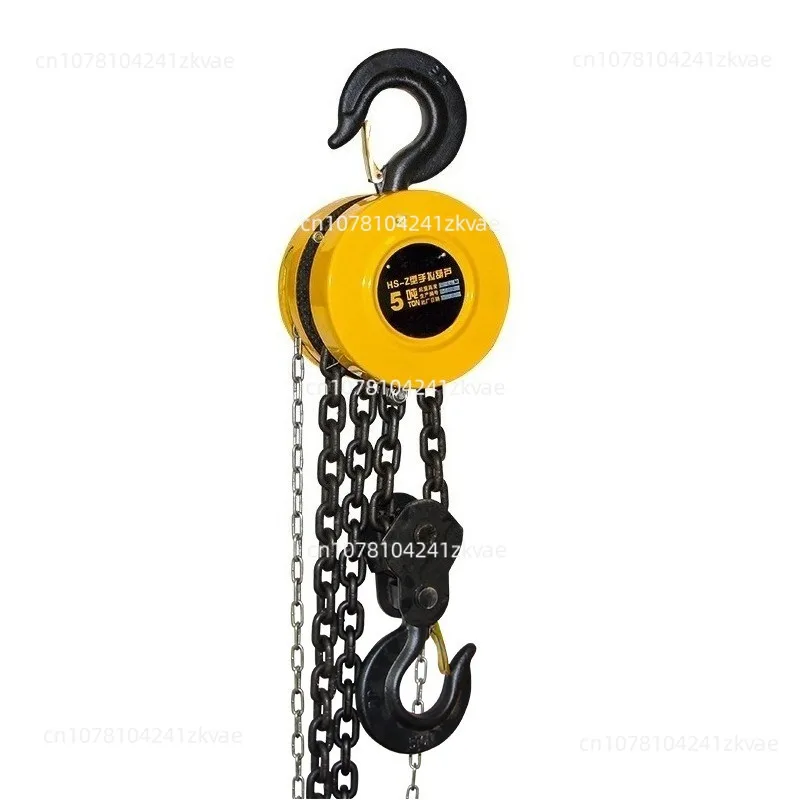 Round hand hoist Manual  1 ton 2  3 tons 5/10 tons Lifting h Inverted chain hand