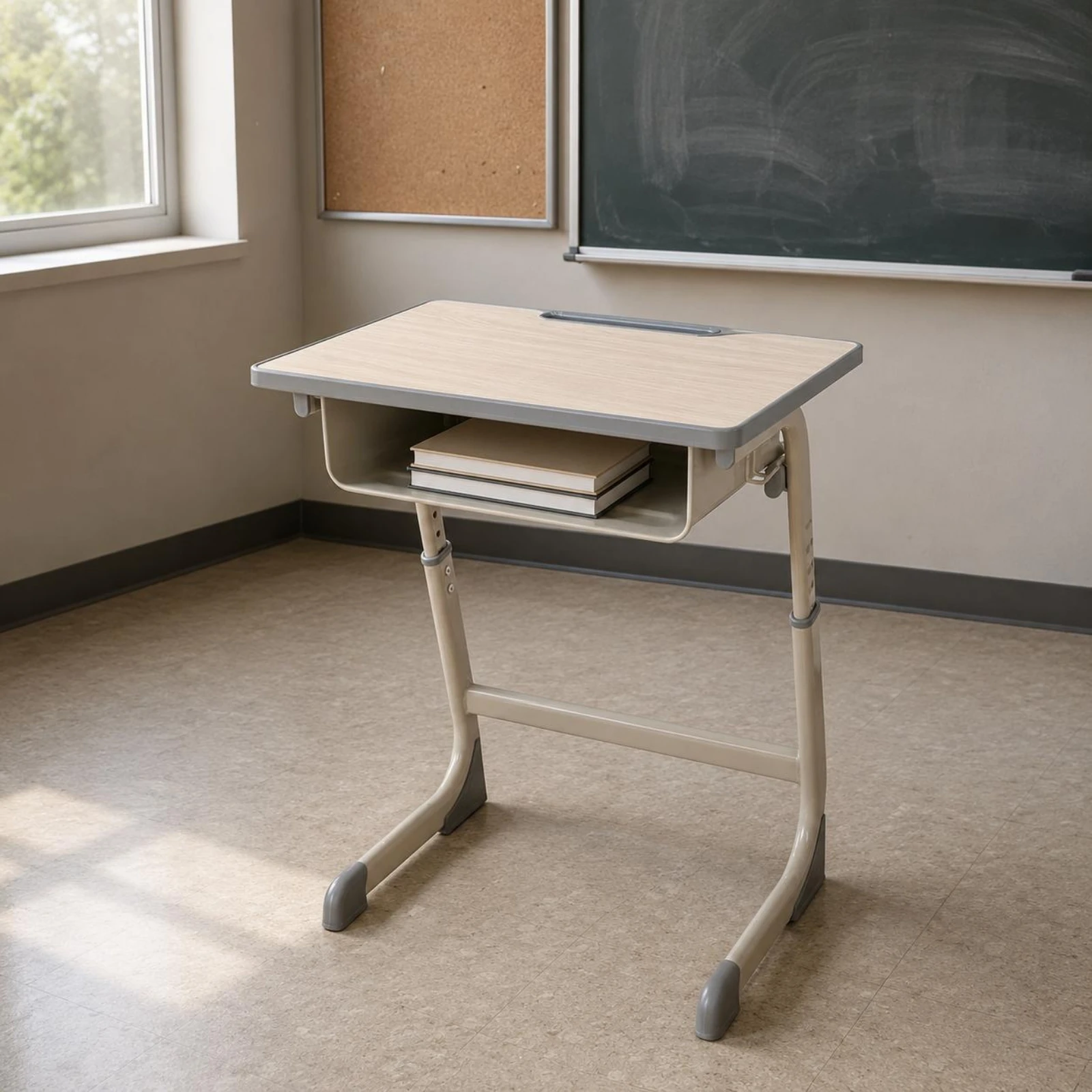 bureau-d'etude-pour-etudiants-avec-plateau-en-bois-hauteur-reglable-mobilier-compact-et-robuste-pour-etudiants-ecoles