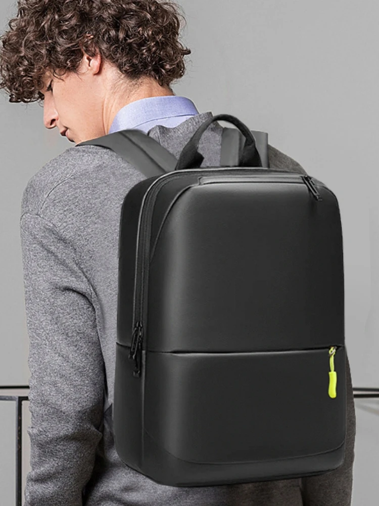 XOKY Business Backpack Travel Waterproof Backpack Men School Bag Large Capacity 18L Laptop Fashion Backpack Black Backpack 2316