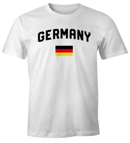 Moonworks®Herren deutschland fan-shirt-t-shirt fußball wm em fan-trikot