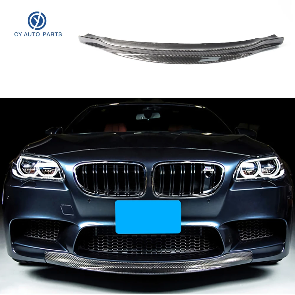 Professional Factory R&D Produce  Carbon Fiber RPK Style Front Lip Bumper Lip Spoiler For BMW 5 Series F10 M5 2012-2016