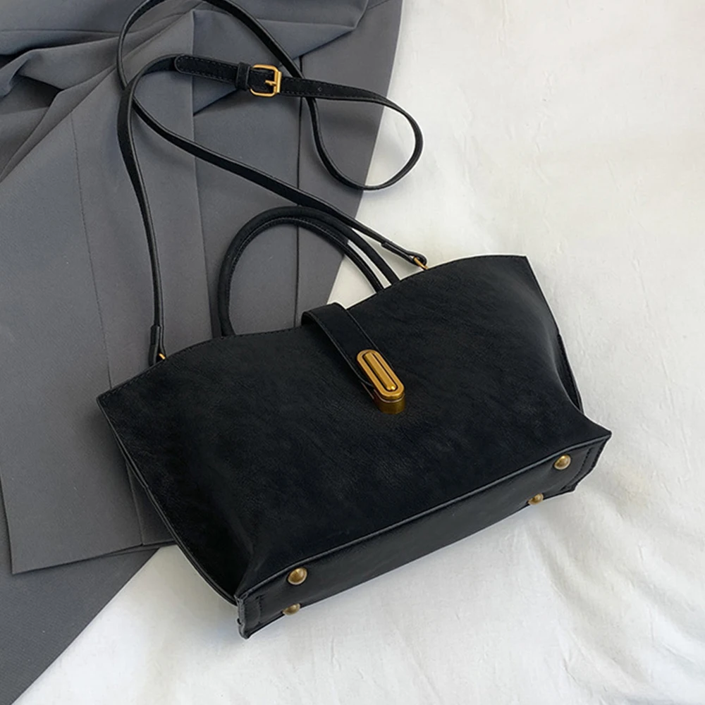 

Роскошные замшевые женские сумки-тоут НОВАЯ осенне-зимняя сумка на плечо Высококачественные сумки-ведра для женщин Дизайнерская сумка Кошельки для покупок