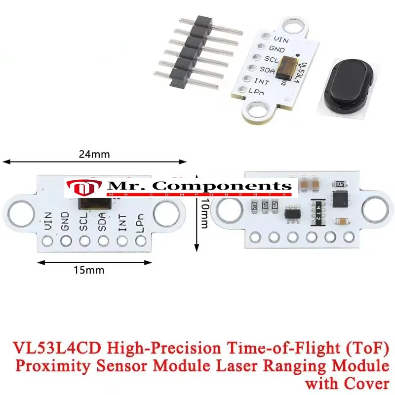 

1 шт. VL53L8CX VL53L7CX 8x8 VL53L4CD высокоточный датчик приближения ToF с крышкой, новый