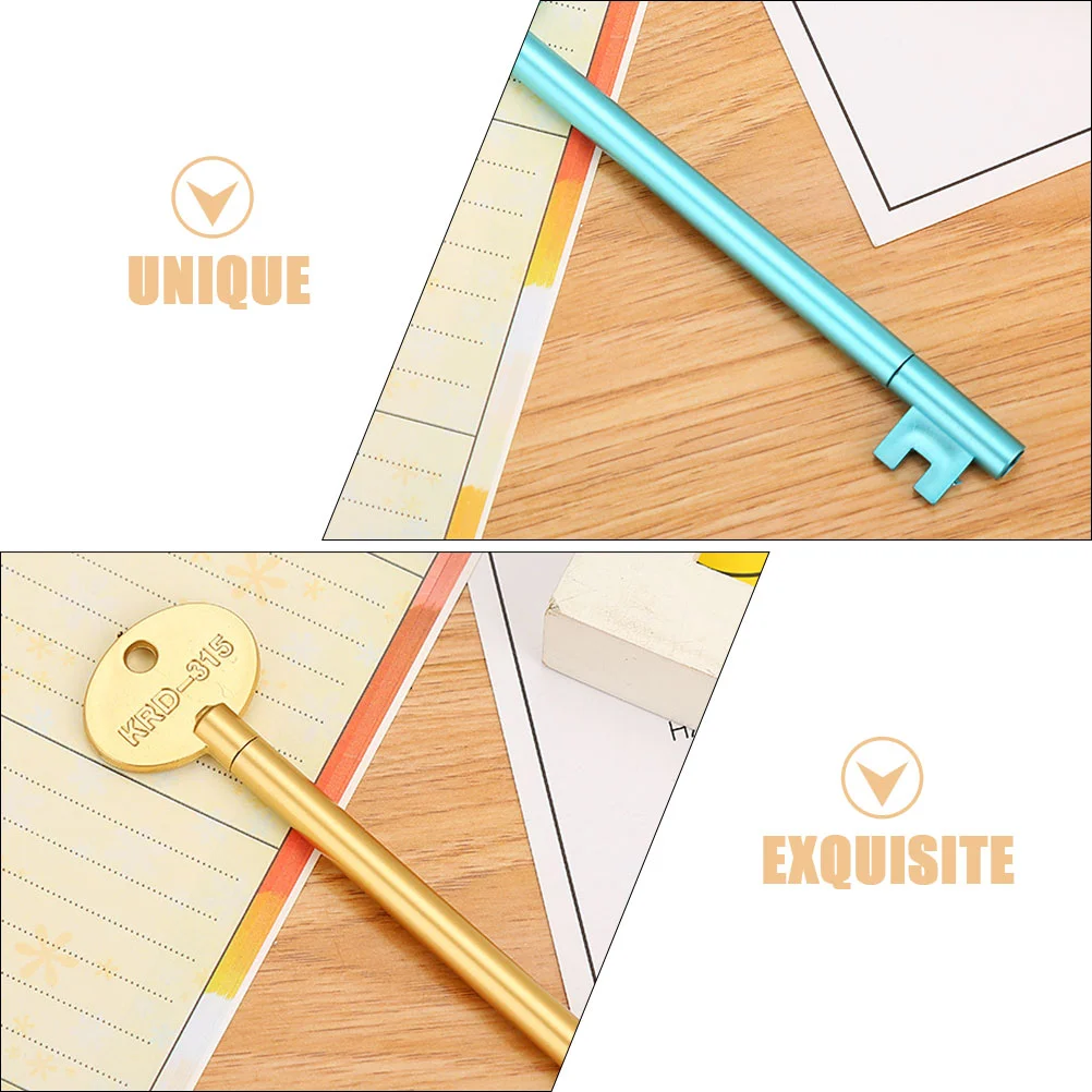 18 Pcs Gel Ink Pens Key Students Prize Gifts Universal Sign Modeling Writing Cute Office