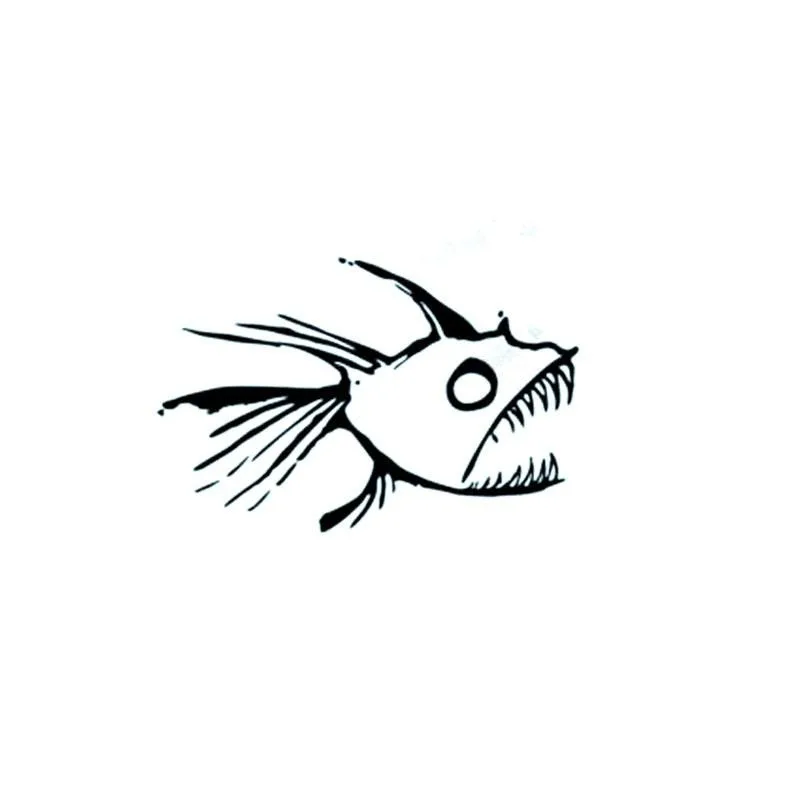 

Fashion Personality Hot Tuna Surf Car Sticker Fun Cars Accessories Waterproof Decal PVC Body Window Decoration Sunscreen Decals