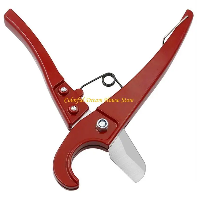 Compact Plastic Pipe Cutter Heavy-Duty PVC Pipe Cutting Tool Tubing Cutter Shears Cuts Multi-Functional Shears