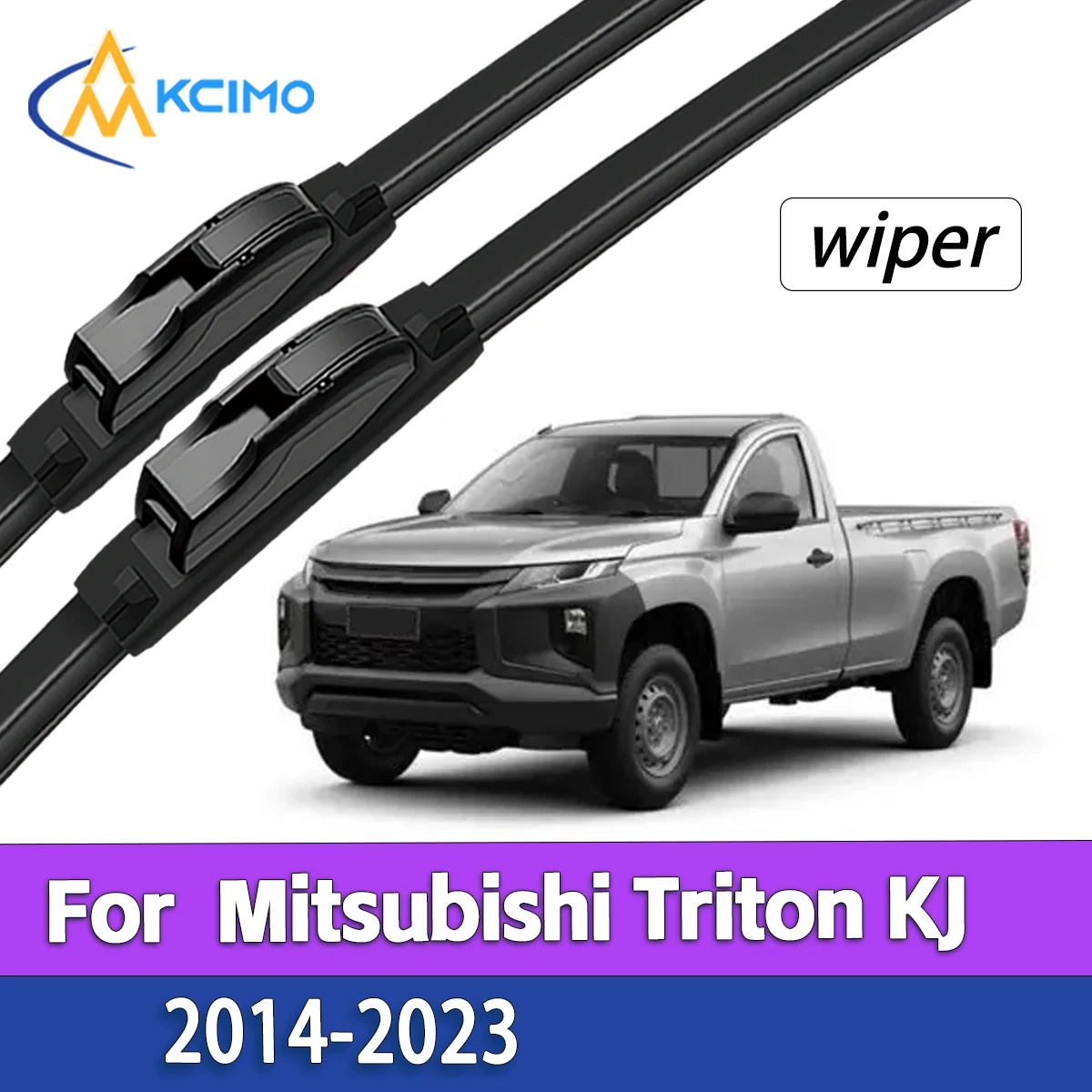 

Complete Front Wiper Full Kit For Mitsubishi Triton KJ/KK/KL 2014-2023 Direct Replacement Parts