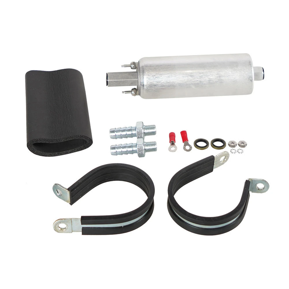 High Pressure Fuel Pump GSL392 New Universal 255LPH Inline with 400-939 Installation kit