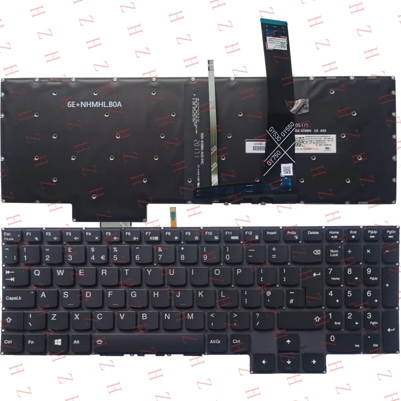 

P+ Laptop UK Keyboard NEW For Lenovo Legion 5-17IMH05H 5-17IMH05 5-17ARH05H