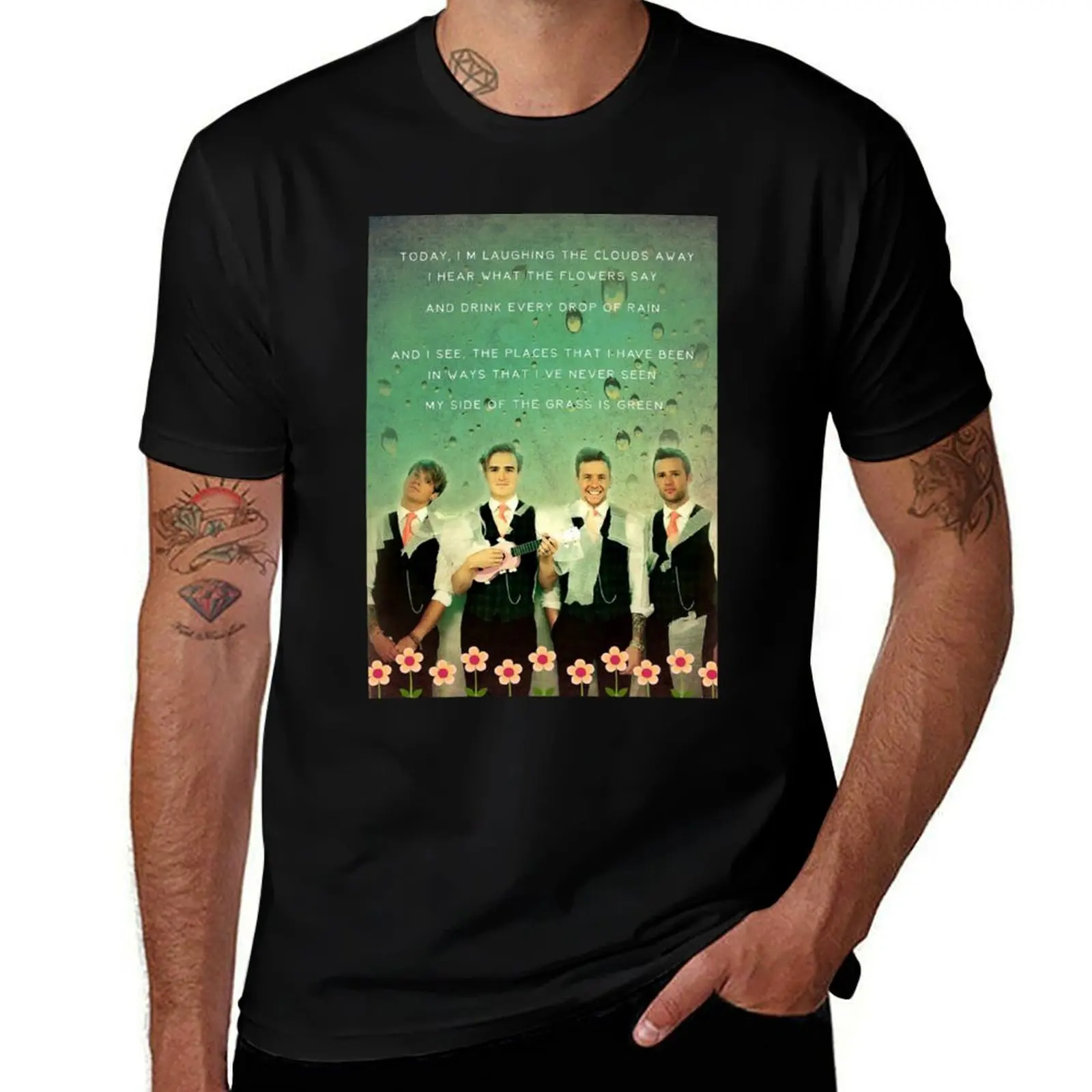 

Love Is Easy - McFly Spiral Notebook T-Shirt cotton t shirt pack t shirts for man cotton
