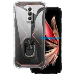 Luxury Shockproof Ring Holder For Doogee Blade 10 Ultra Case Soft Silicone TPU Protective Holder Cover For Doogee Blade 10 Ultra