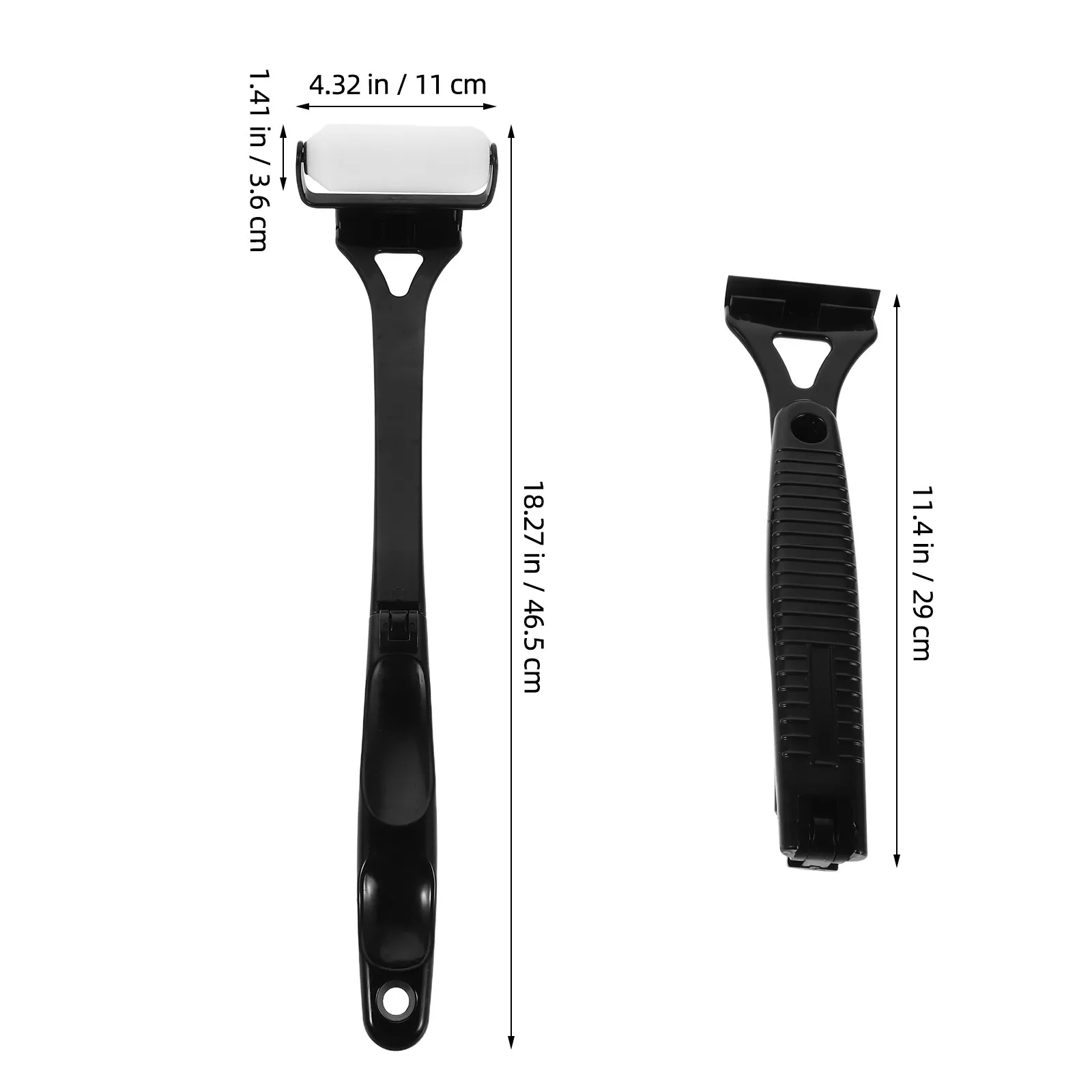 1Set Body Lotion Applicator for Back Smooth Roller Foldable Design Sunscreen Tanning Lotion Self Tanner Cream Oil Reacher Tool