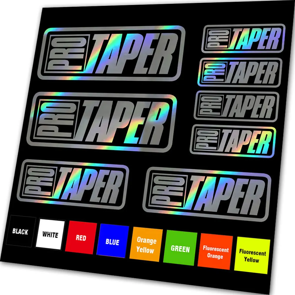 VINYL DIE CUT SHEET FOR PROTAPER GRAPHICS STICKERS DECAL