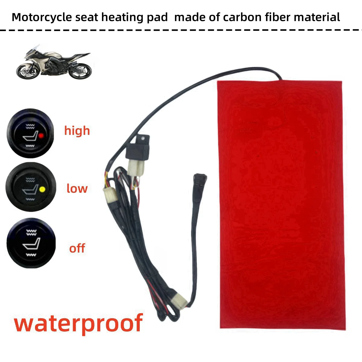 Motorcycle Seat Hea…