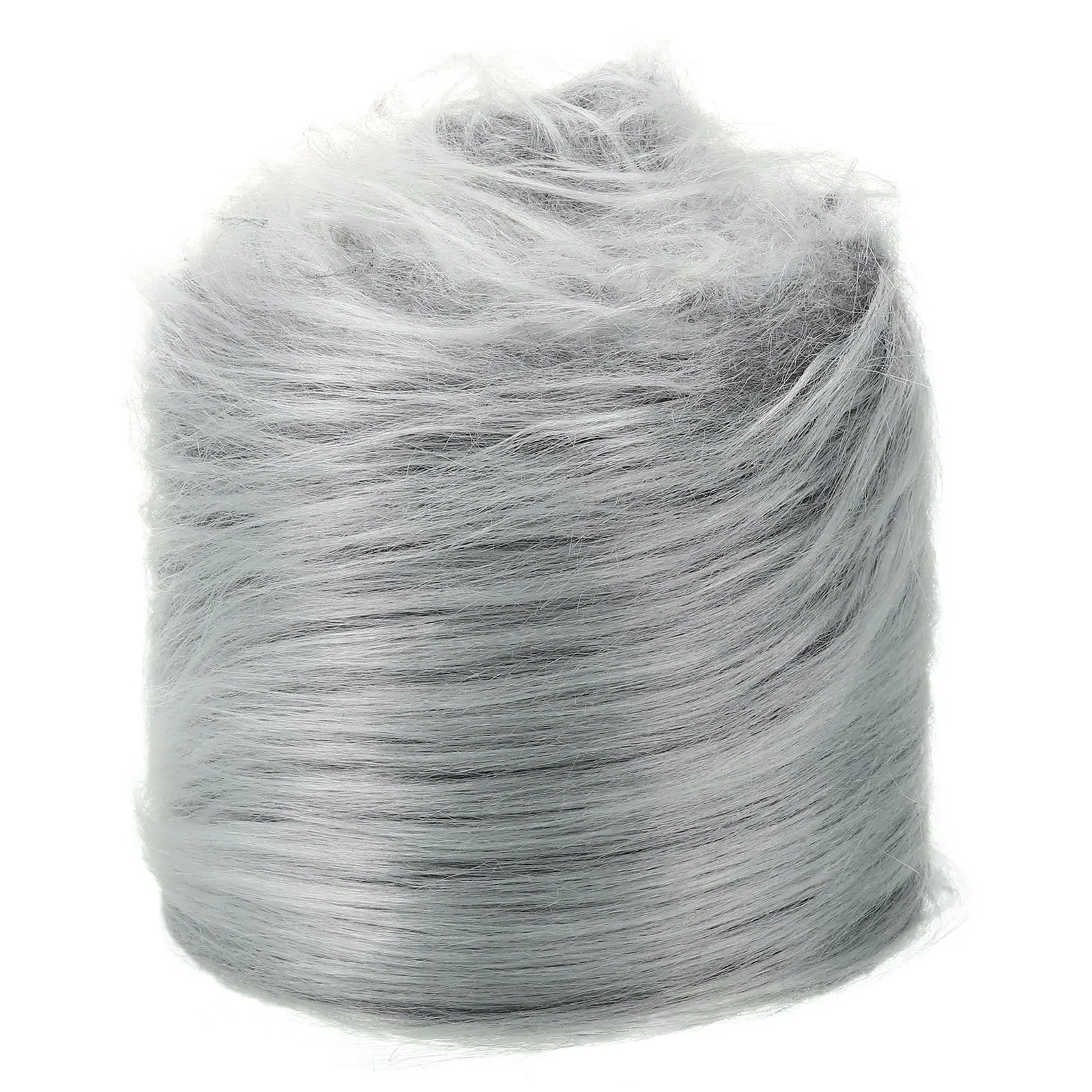 

Faux Fur Fabric Precut Strips Plush Ribbon Roll for DIY Craft Christmas Decoration Cosplay Costume 4.9ft x 4 in