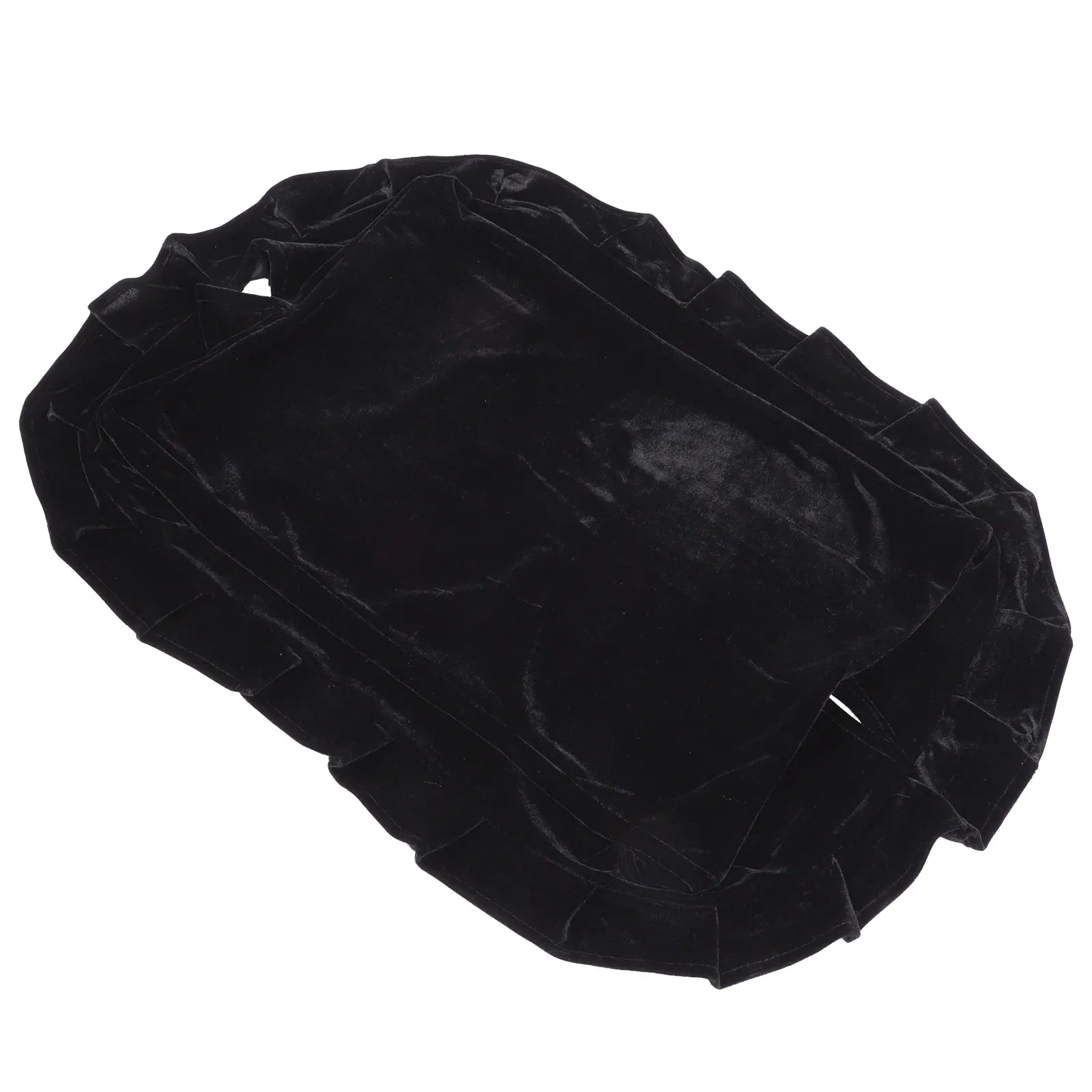 

Velvet Stool Cover Stretch Chair Protector Anti Skid Bench Cover Reusable for Piano Seat Piano Bench Cushion Protector