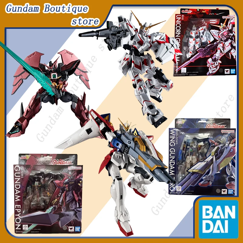 

Bandai Genuine GU RX-0 UNICORN GUNDAM EPYON XXXG-00W0 WING GUNDAM ZERO Anime Action Figure Collectible Model Toys Gift Children