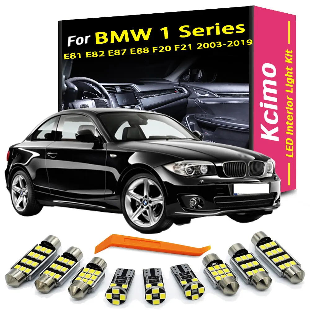 

LED Interior Headlight Kit automobile for BMW 1 Series E81 E82 E87 E88 F20 F21 2003-2019 Super Bright Plug