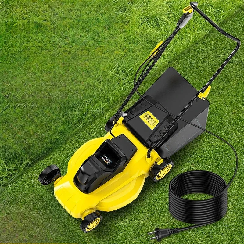 220V 2500W Plug-in Type High Power Mower Configuring Extension Cables Adjustable Length High Efficiency Mower Weeding Machine