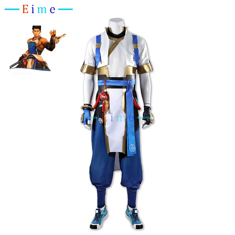 

Game OW Wuyang Cosplay Costumes Cute Party Clothing Chinese Ancient Kungfu Suit Halloween Carnival Uniforms Custom Made