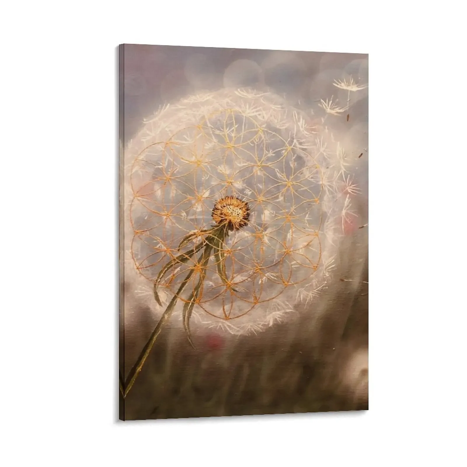 

Sacred geometry - dandelion flower of life Canvas Painting Decoration bedroom fashion wall paintings