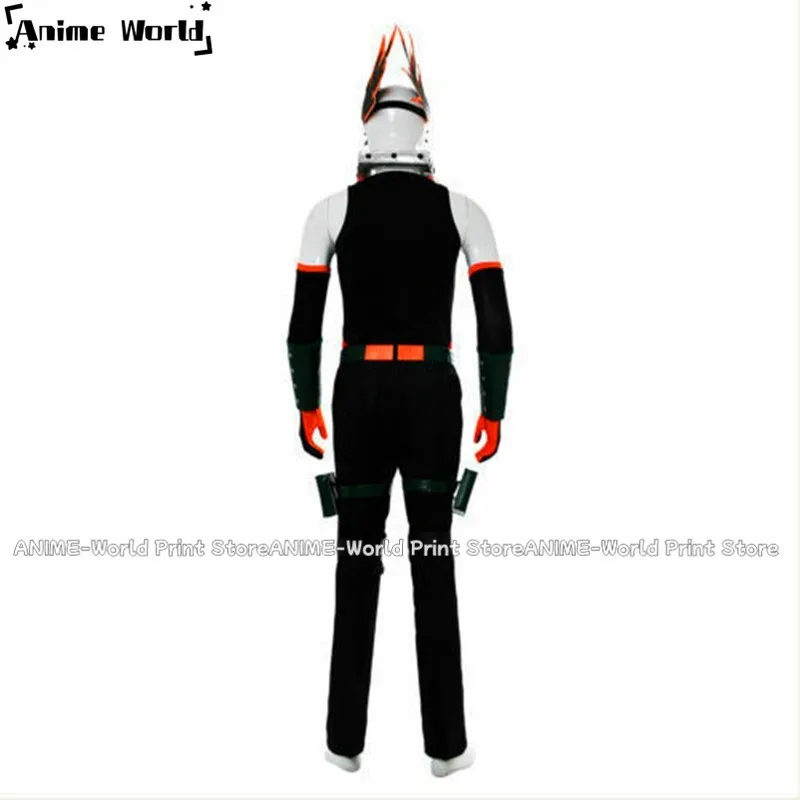 《Custom Size》Anime Cosplay Costume Katsuki Bakugo Hero Halloween Carnival Party Suit