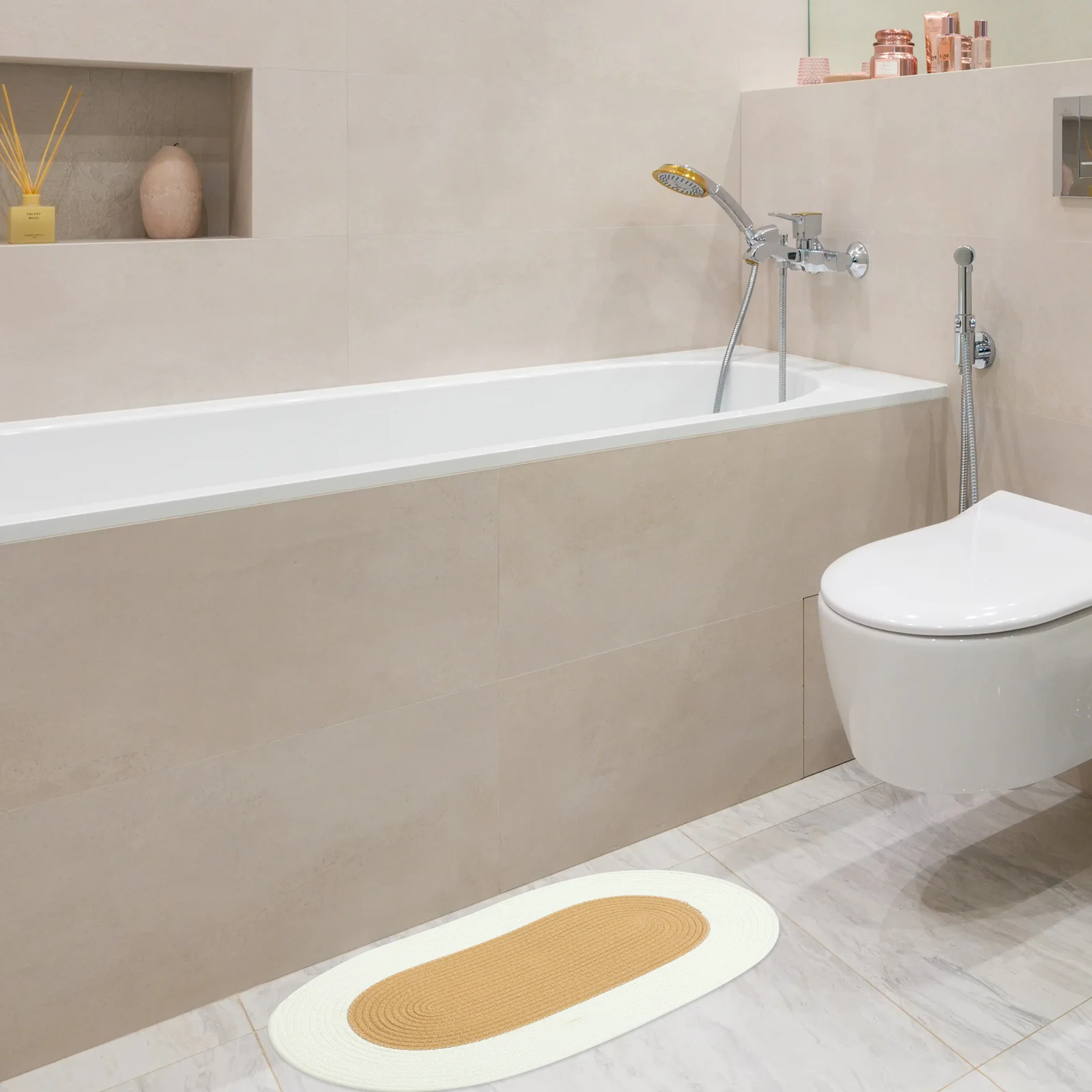 

Thickened Anti-Skid Floor Mat Non-Slip Absorbent Indoor Door Mat For Home Decor Living Room Bedroom Entryway Water-Absorbing