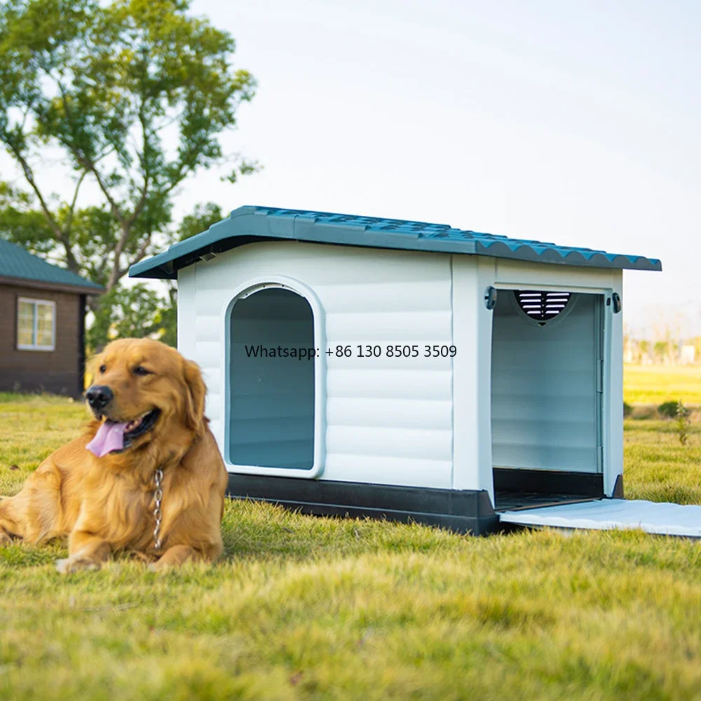Manufacturer Wholesale Plastic Waterproof Outdoor Dog House