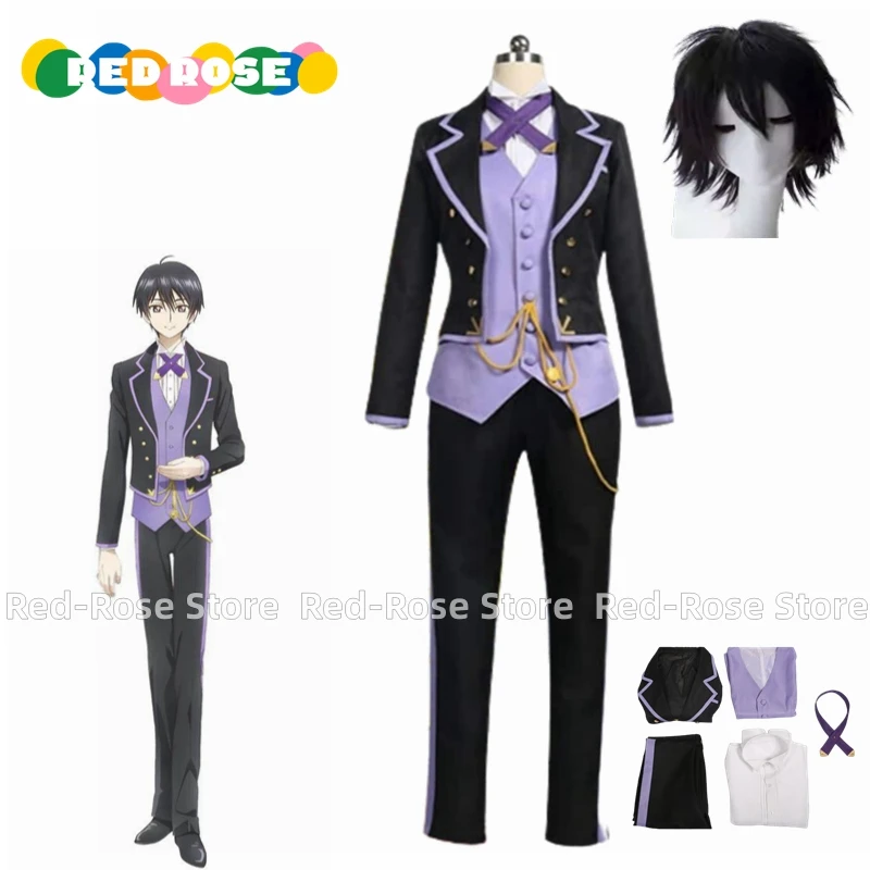 Anime Cardcaptor Sakura Clear Card Yuna D Kaito Cosplay Costume Men Halloween Christmas Custom size Any Size Wig