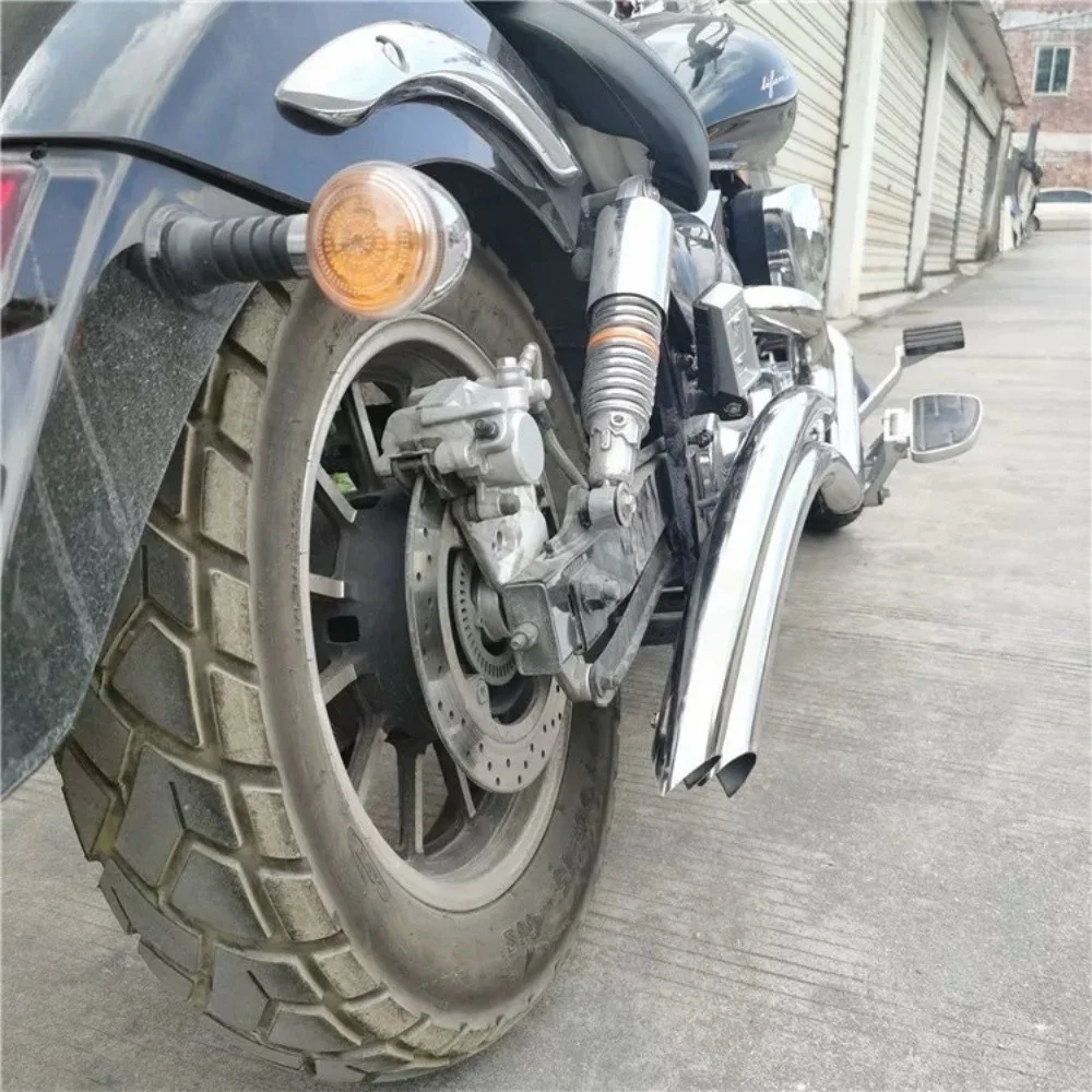 【Good quality】For Lifan 250 LF250-D/250-E V16 modified Harley sweeper exhaust pipe with