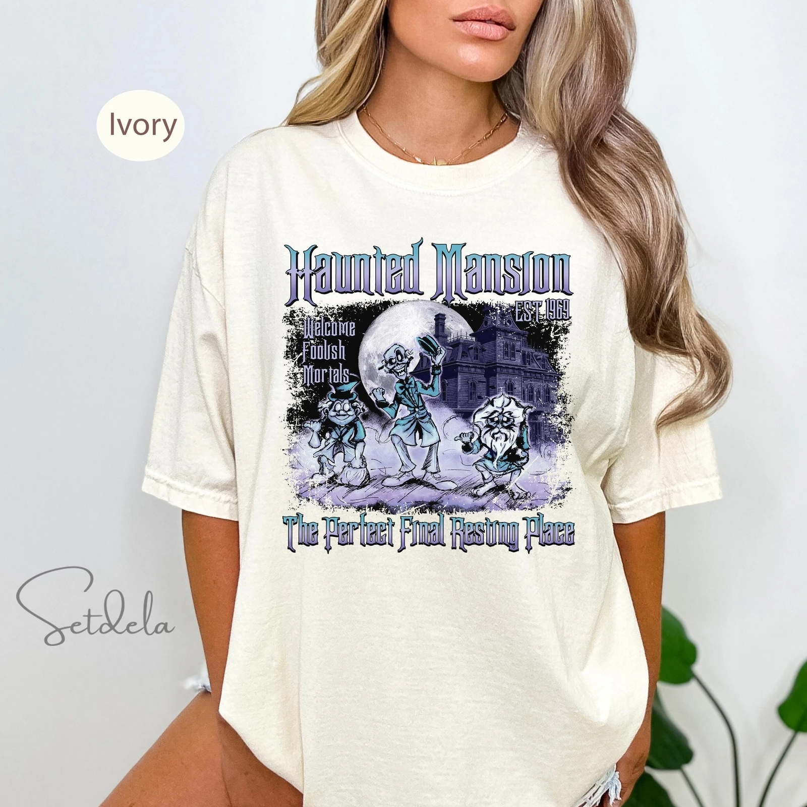 

Vintage Haunted Mansion T Shirt The