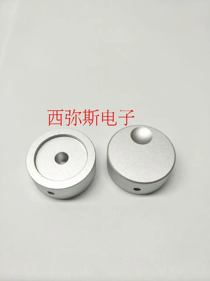 1PCS   Brand new elegant potentiometer knob All aluminum knob 32 * 13mm volume potentiometer knob