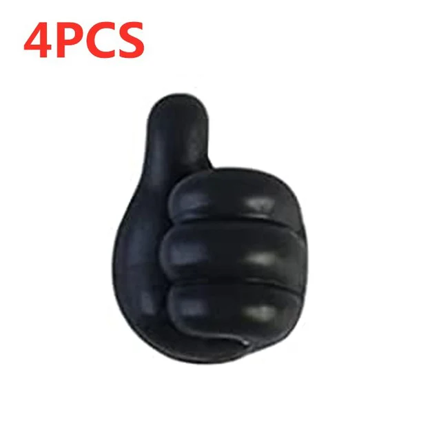 Siliconen Duim Muurhaak Kabelbeheer Draad USB Organizer Clips Muurhaken Hanger Opslaghouder Voor Keuken Badkamer Thuis