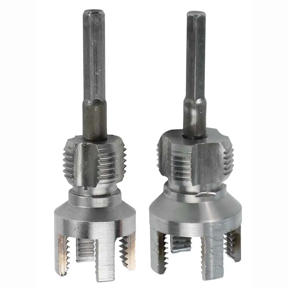 Schnellkupplungswerkzeug zum Einfädeln von Wasserrohren. Integriertes Design für 20-mm- und 25-mm-Innen- und Außengewinde